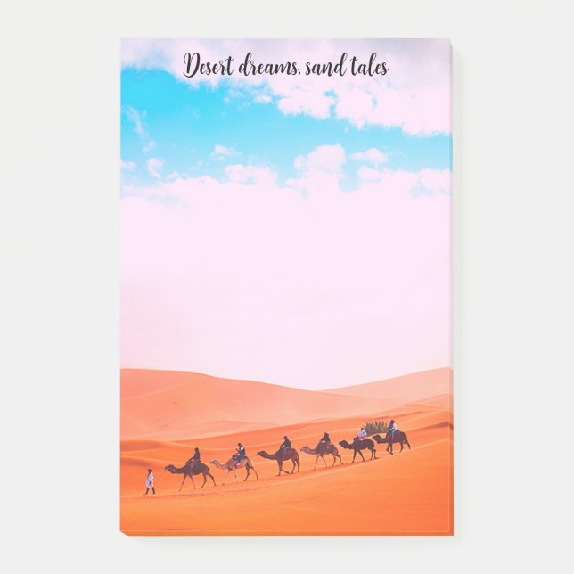 Notas Post-it® Desert dreams, Sand tales (Anverso)