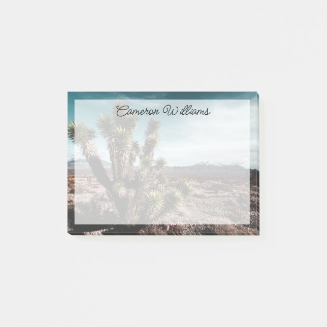 Notas Post-it® Desiertos | Cholla Cactus (Anverso)