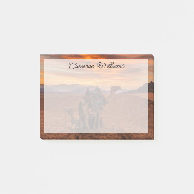 Notas Post-it® Desiertos | Duna de arena de camello de Egipto (Anverso)