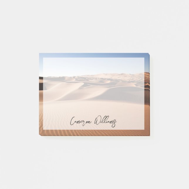 Notas Post-it® Desiertos | Dunas de arena de los Emiratos Árabes  (Anverso)