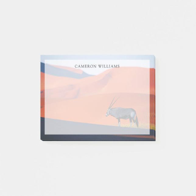 Notas Post-it® Desiertos | Namib Desert Oryx (Anverso)