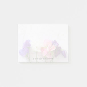 Notas Post-it® Desvanecimiento de guisantes dulces frescos