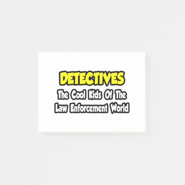 Notas Post-it® Detectives...Chicos Geniales Mundo de la Aplicació (Anverso)