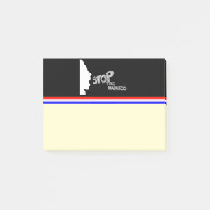 Notas Post-it® Detener la locura
