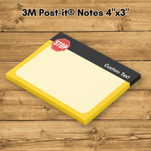 NOTAS POST-IT® DETENER RÓTULO