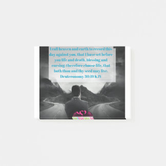 Notas Post-it® Deuteronomio 30:19 KJV