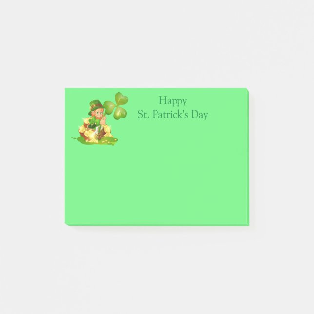 Notas Post-it® Día de San Patricio  (Anverso)