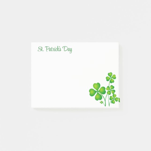 Notas Post-it® Día de San Patricio  (Anverso)