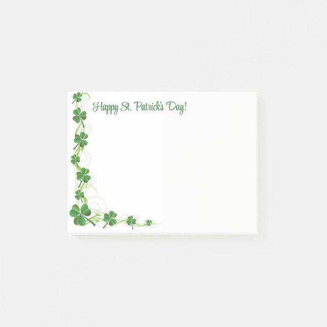 Notas Post-it® Día de San Patricio  (Anverso)