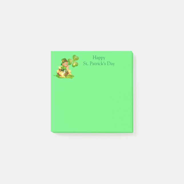 Notas Post-it® Día de San Patricio (Anverso)