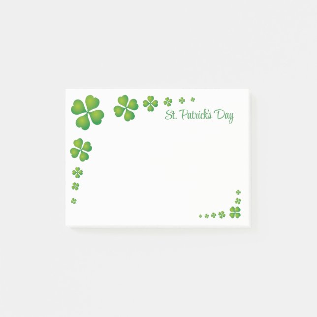 Notas Post-it® Día de San Patricio  (Anverso)