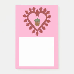 Notas Post-it® Día de San Valentín Love Heart Acorn