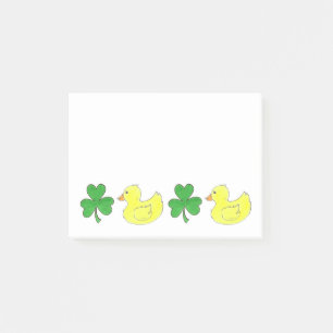 Notas Post-it® Día del Duque St. Paddy, el duque de caucho de Sha