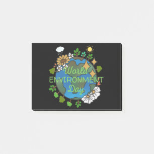 Notas Post-it® Día Mundial del Medio Ambiente