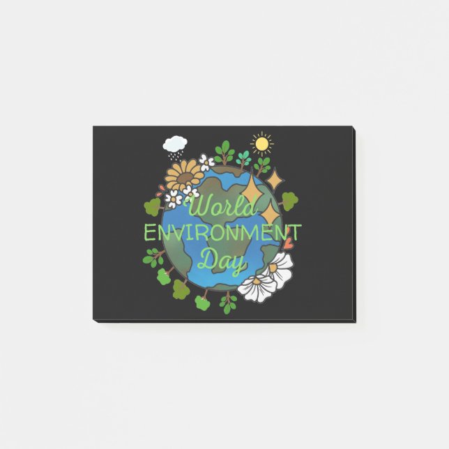 Notas Post-it® Día Mundial del Medio Ambiente (Anverso)