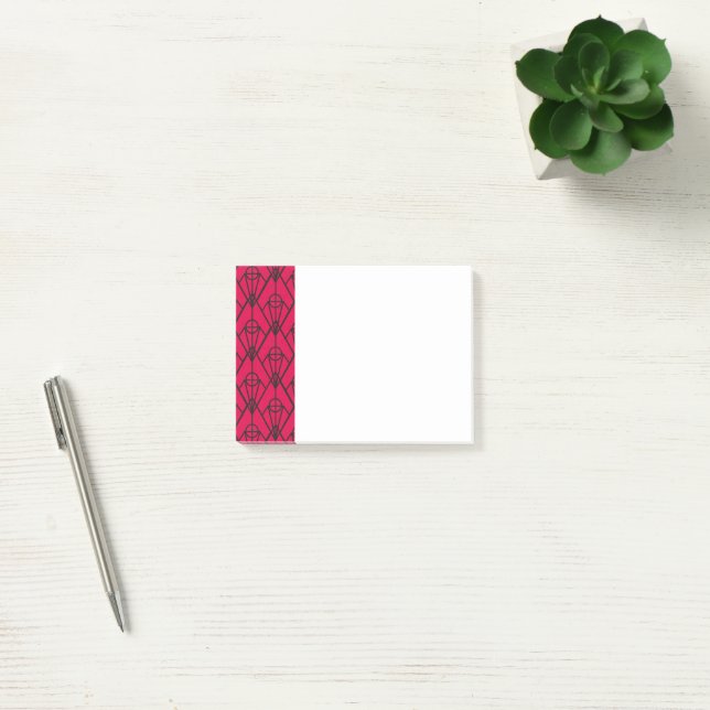 Notas Post-it® Diamantes Art Deco (Oficina)