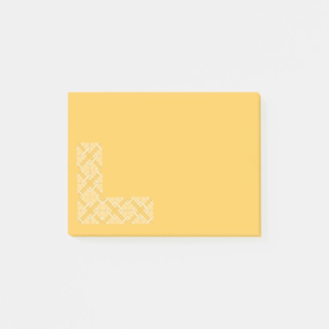 Notas Post-it® Diamantes entrelazados (Anverso)