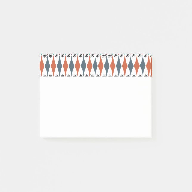 Notas Post-it® Diamantes y estallidos (Anverso)