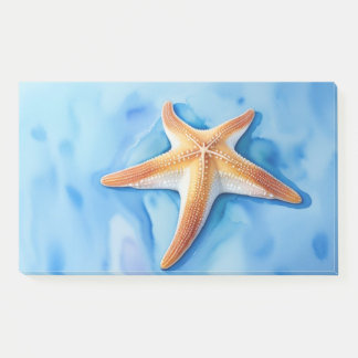 Notas Post-it® Dibujo acuarela de Starfish