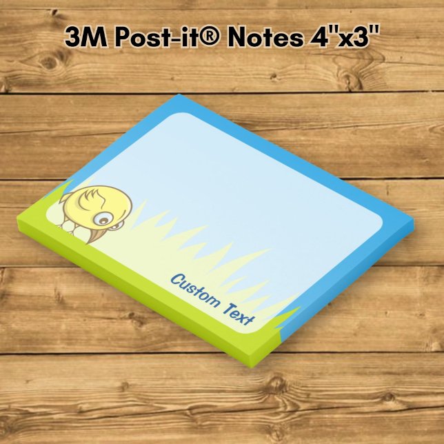 Notas Post-it® Dibujo Animado de Pájaro Amarillo (Subido por el creador)