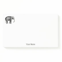 Dibujo Antiguo de Elefante