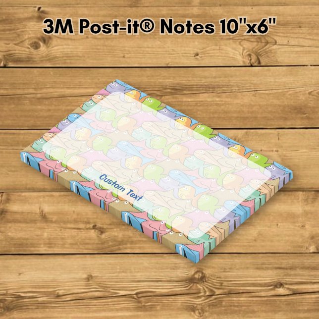 Notas Post-it® Dibujos animados de peces (Subido por el creador)
