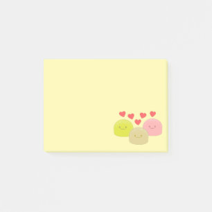 Notas Post-it® Dibujos de Personalizados de Mochi Cute