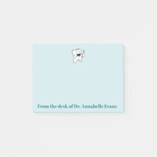 Notas Post-it® Diente y cepillo felices