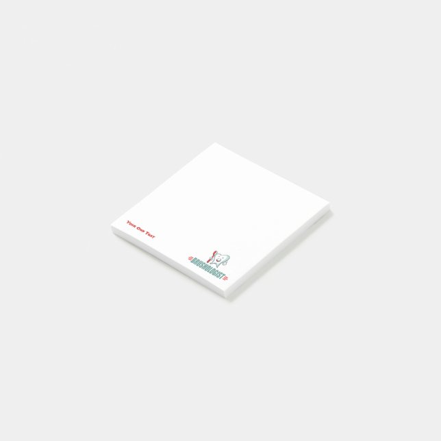 Notas Post-it® Dientes divertidos de cepillado (En perspectiva)