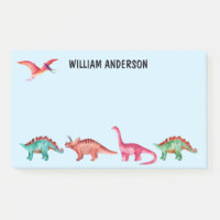 Dinosaurio acuático colorido personalizado 