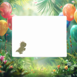 Notas Post-it® Dinosaurio Boho Infantil