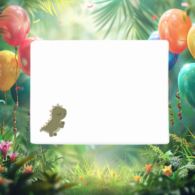 Notas Post-it® Dinosaurio Boho Infantil (Discover the enchanting world of Children's Boho Dinosaur Post-it Notes!)