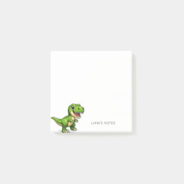Notas Post-it® Dinosaurio Lindo Personalizado de Moda