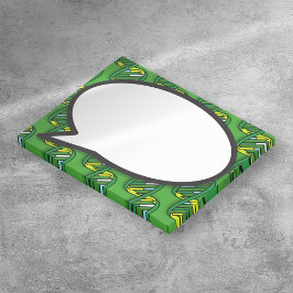 Notas Post-it® Discurso verde de ADN Burbuja Ciencia médica