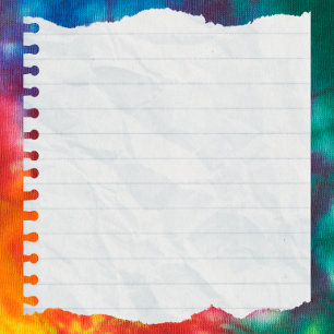 Notas Post-it® Diseñador de listas, estilo de época, diseño retro