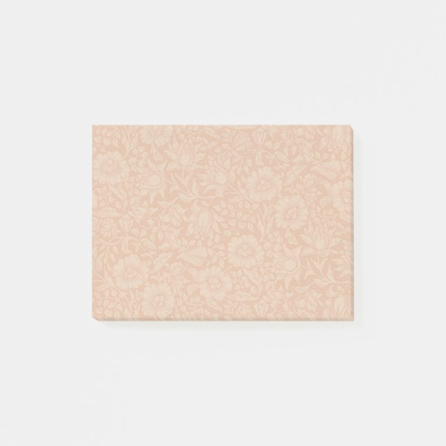 Notas Post-it® Diseño de fondo de escritorio floral William Morri (Anverso)