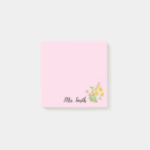 Diseño de Monograma Floral Personalizado Elegante