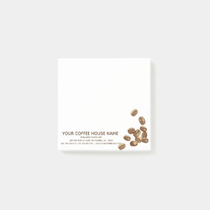 Notas Post-it® Diseño de oficina de Coffee House Business