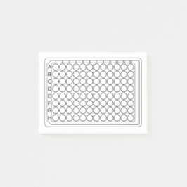 Notas Post-it® Diseño de placa de 96 pozos