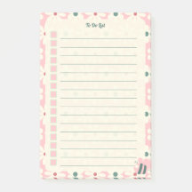 Diseño de Planificador de Lista de Tareas Floral P