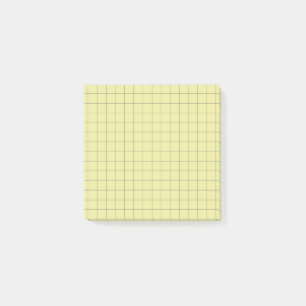 Notas Post-it® Diseño de rejilla vibrante de patrón de color verd