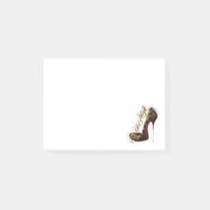 Notas Post-it® Diseño de tacones altos en tres Modas