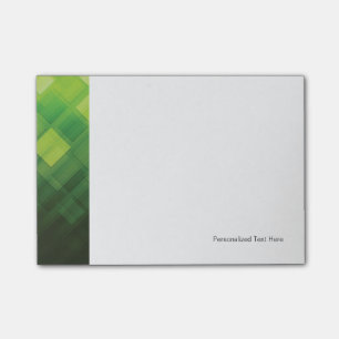 Notas Post-it® Diseño de tecnología abstracta verde