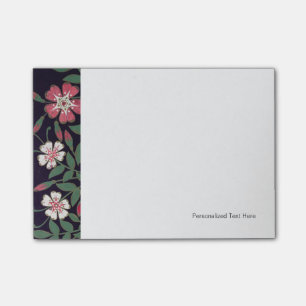 Notas Post-it® Diseño floral de J. Owen, 1863