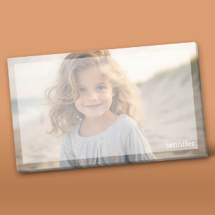 Notas Post-it® Diseño fotográfico completo con nombre personaliza