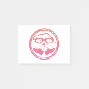 Notas Post-it® Diseño fresco de triatlón