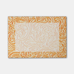 Notas Post-it® Diseño gráfico de Scrollwork del vintage