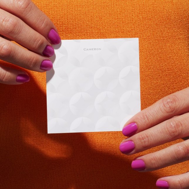 Notas Post-it® Diseño gráfico de sombras blancas personalizado (Subido por el creador)