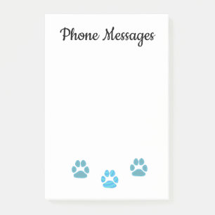 Notas Post-it® Diseño lindo del perro del personalizar