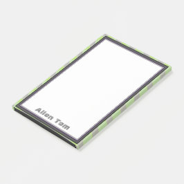 Notas Post-it® Diseño masculino elegante